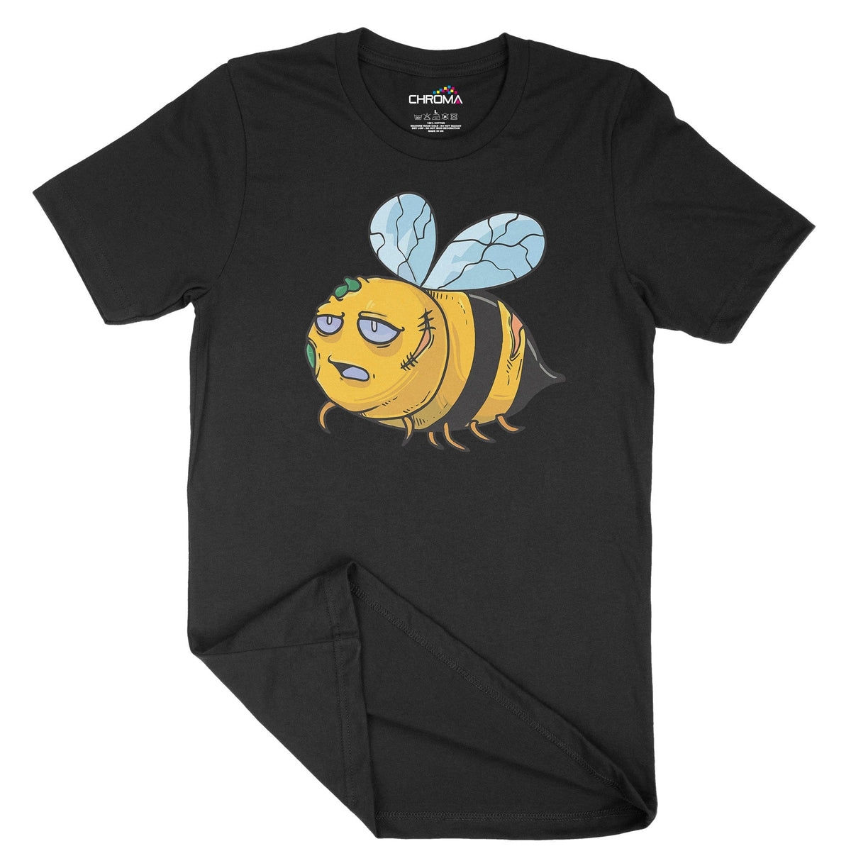 Zom-Bee Unisex Adult T-Shirt | Premium Halloween Clothing Chroma Clothing