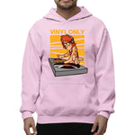 Vinyl Only Unisex Adult Hoodie