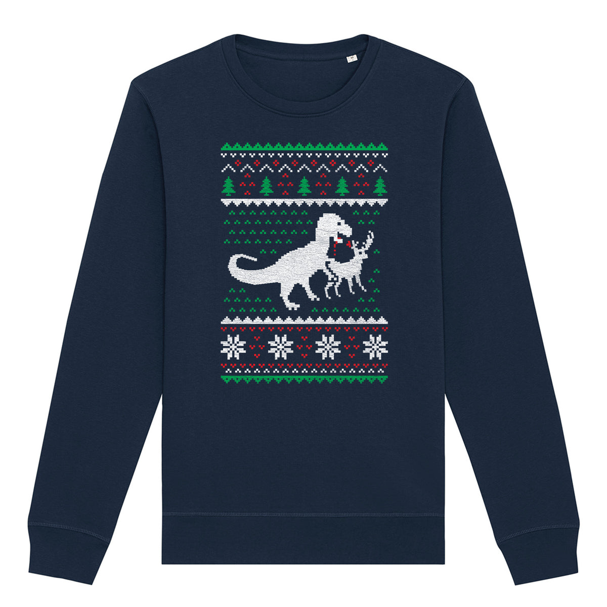 Dino Christmas | Vintage Rocker Sweatshirt