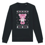 Cute Teddy Christmas | Vintage Rocker Sweatshirt
