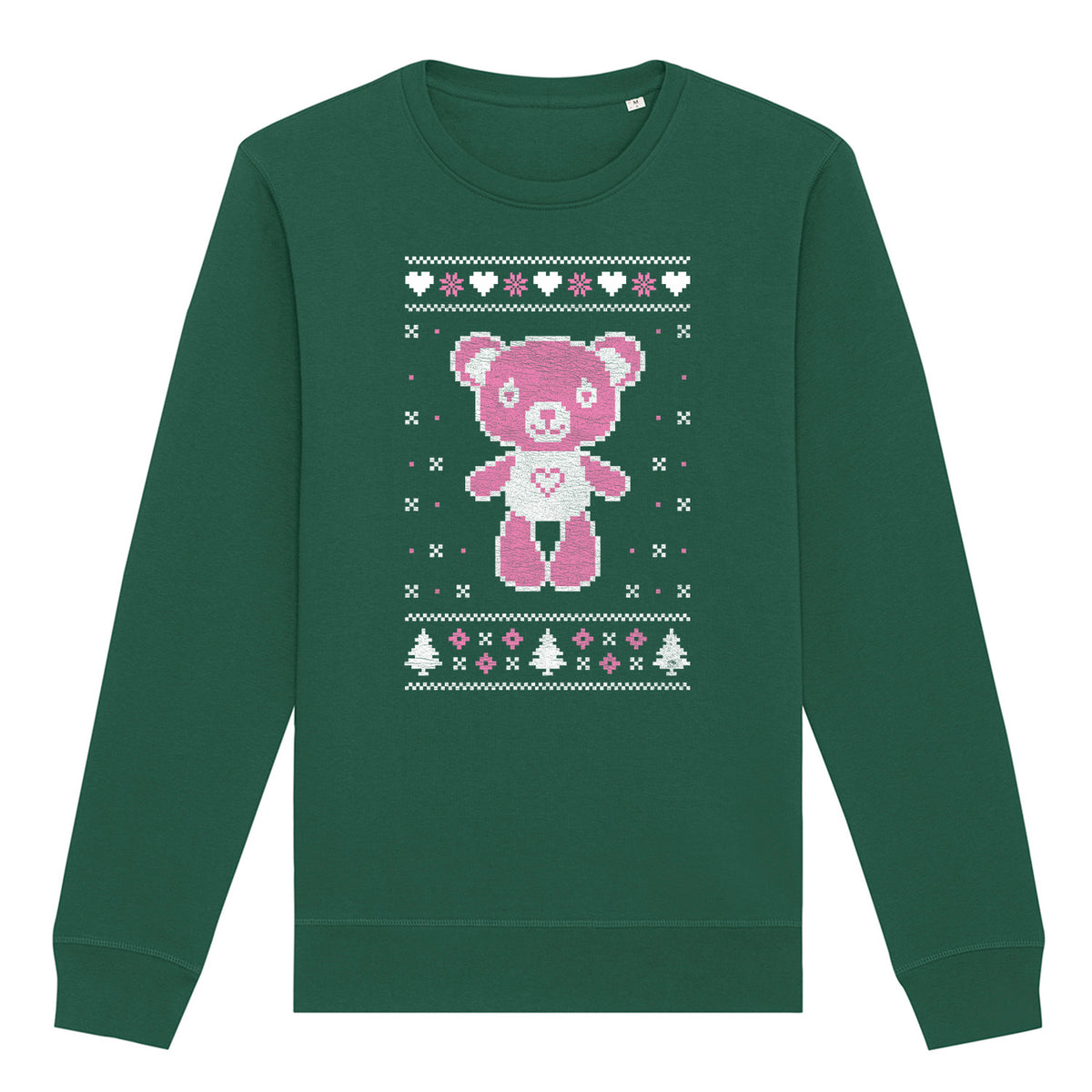 Cute Teddy Christmas | Vintage Rocker Sweatshirt
