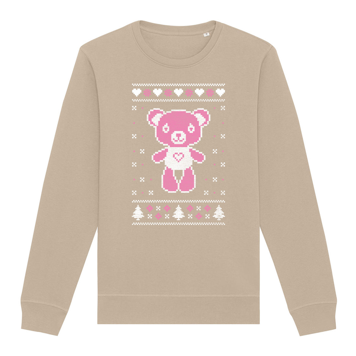 Cute Teddy Christmas | Vintage Rocker Sweatshirt