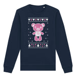 Cute Teddy Christmas | Vintage Rocker Sweatshirt