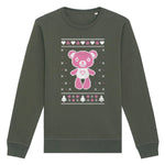 Cute Teddy Christmas | Vintage Rocker Sweatshirt
