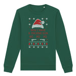 Now I Have A Machine Gun Christmas | Vintage Rocker Sweatshirt