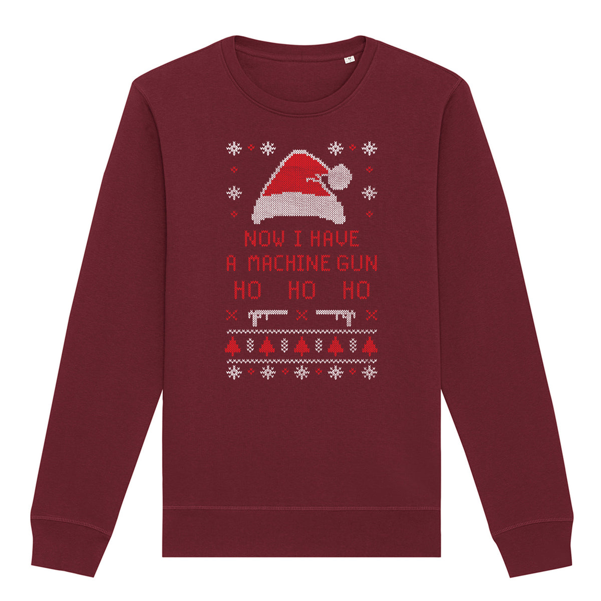 Now I Have A Machine Gun Christmas | Vintage Rocker Sweatshirt