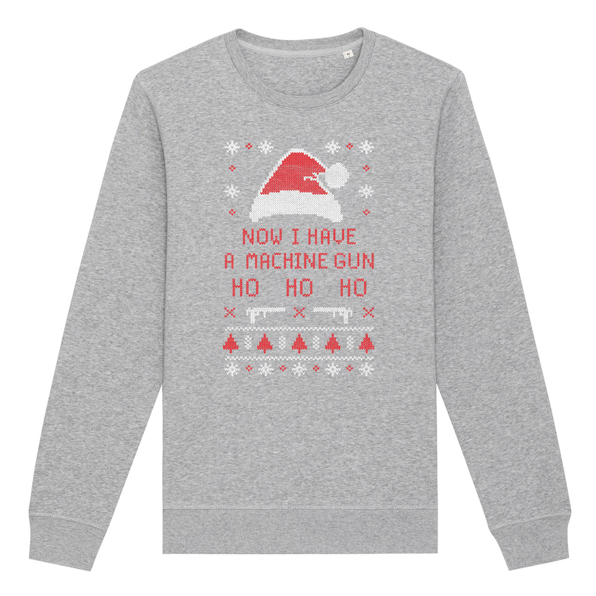 Now I Have A Machine Gun Christmas | Vintage Rocker Sweatshirt