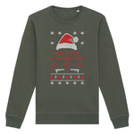 Now I Have A Machine Gun Christmas | Vintage Rocker Sweatshirt