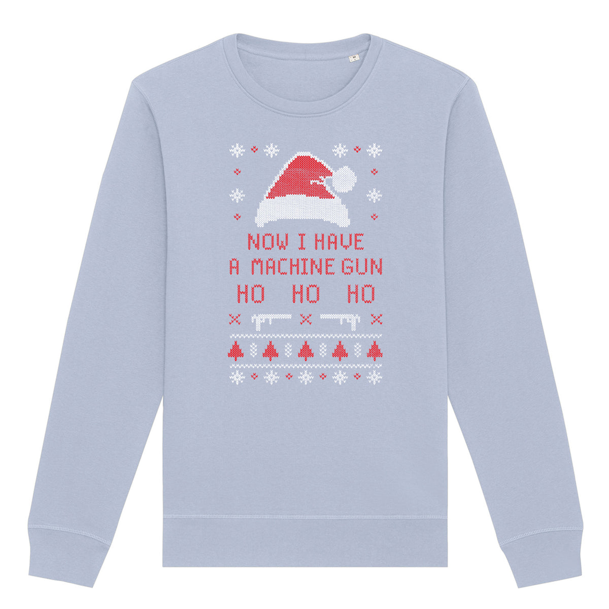 Now I Have A Machine Gun Christmas | Vintage Rocker Sweatshirt