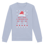 Now I Have A Machine Gun Christmas | Vintage Rocker Sweatshirt