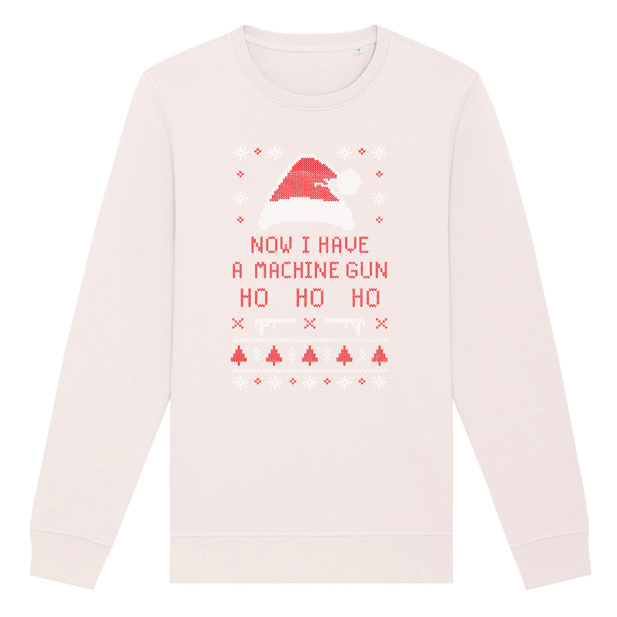 Now I Have A Machine Gun Christmas | Vintage Rocker Sweatshirt