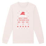 Now I Have A Machine Gun Christmas | Vintage Rocker Sweatshirt