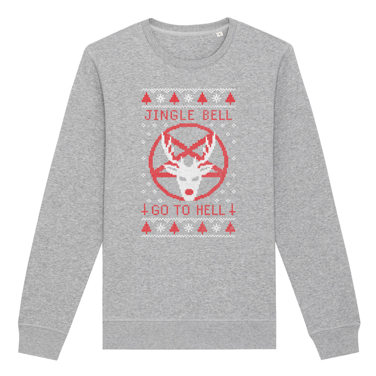 Jingle Bells Go To Hell | Vintage Rocker Sweatshirt