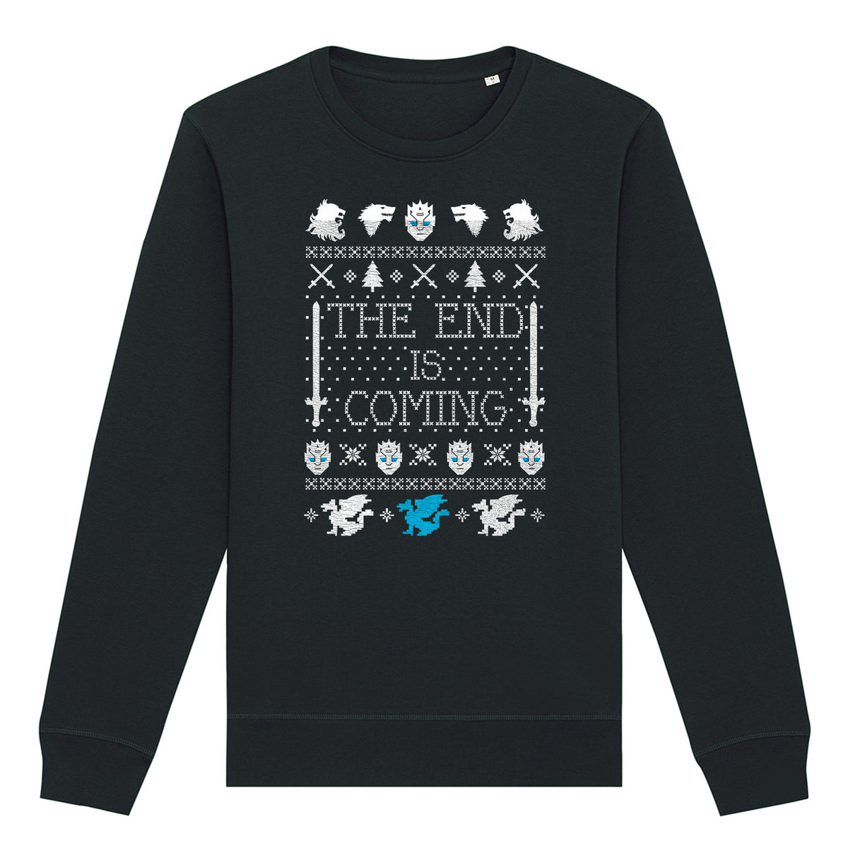 The End Is Near Christmas | Vintage Rocker Sweatshirt