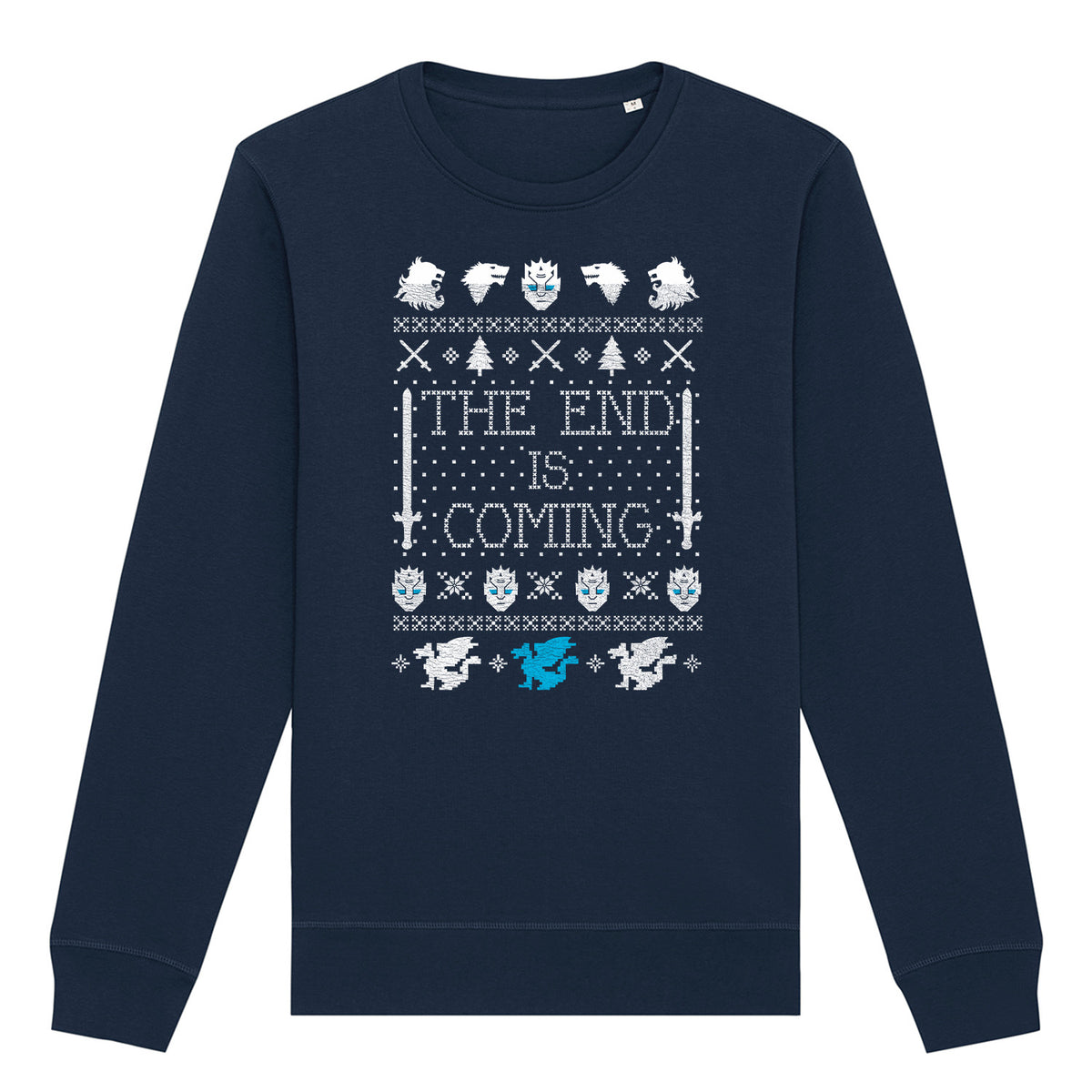 The End Is Near Christmas | Vintage Rocker Sweatshirt