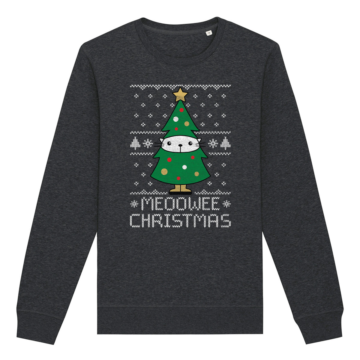 Meoowee Cat Christmas | Vintage Rocker Sweatshirt