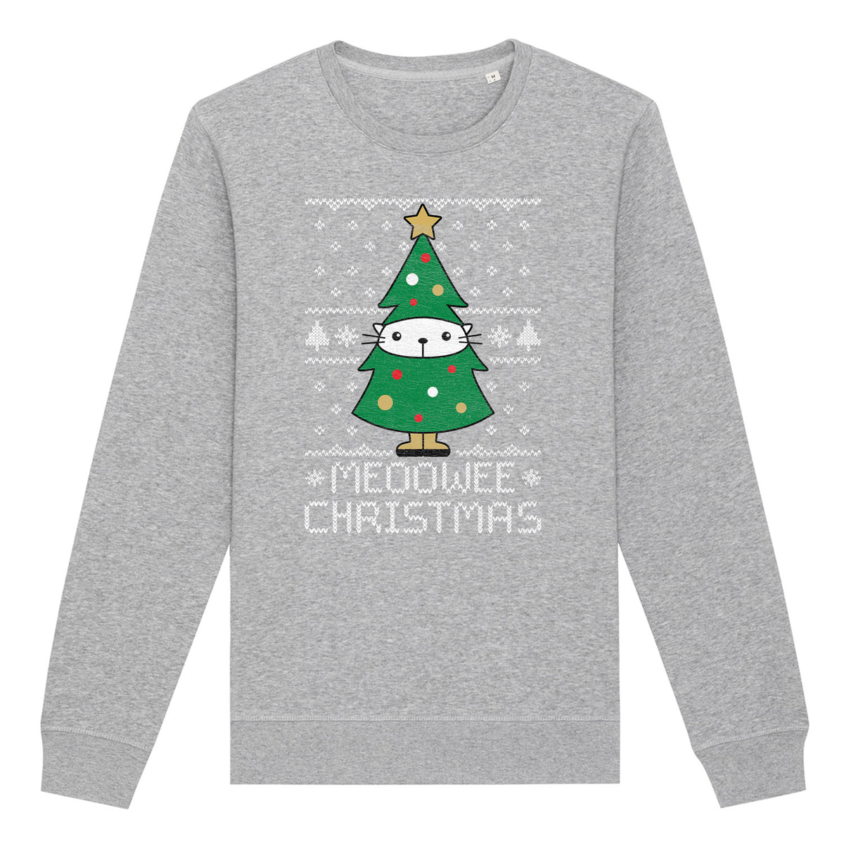 Meoowee Cat Christmas | Vintage Rocker Sweatshirt