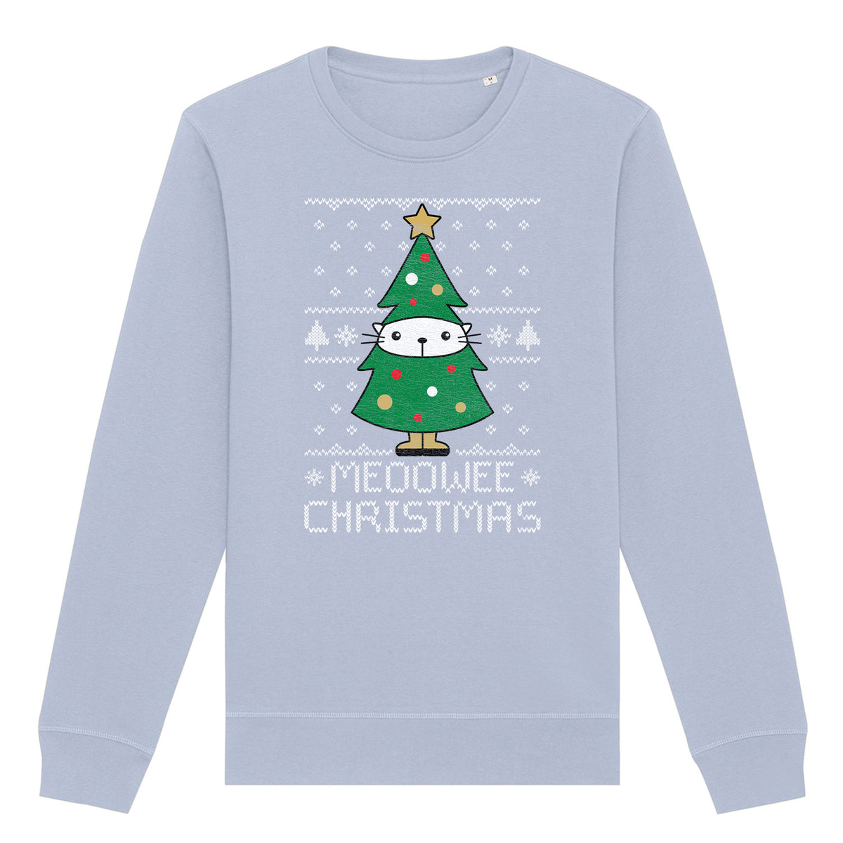 Meoowee Cat Christmas | Vintage Rocker Sweatshirt