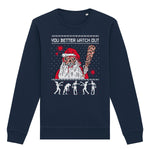 You Better Watch Out Christmas | Vintage Rocker Sweatshirt