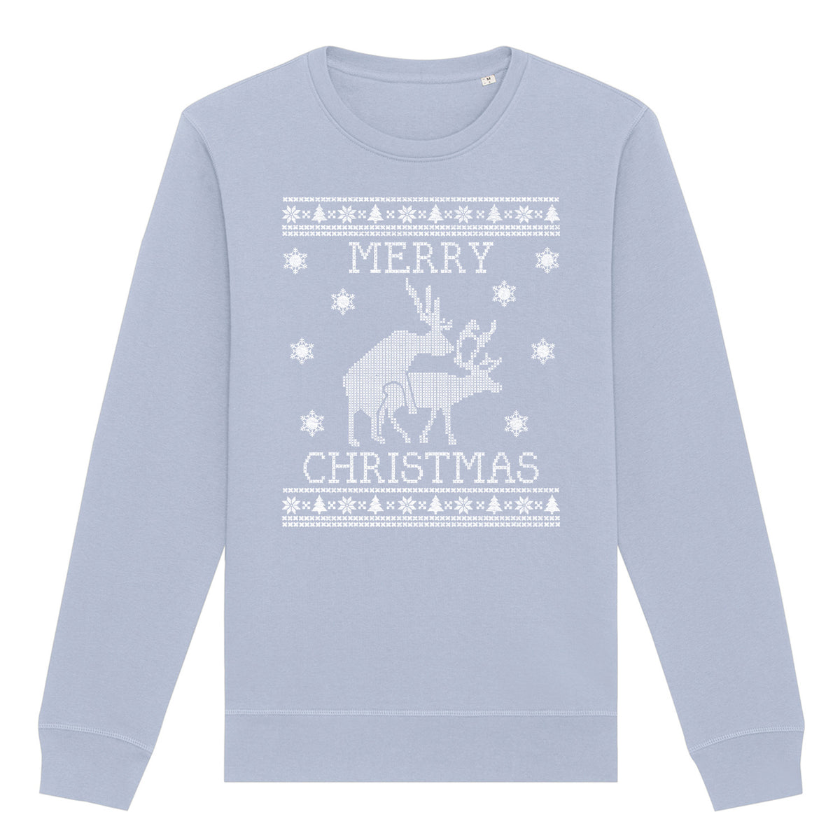 Merry Christmas Deer | Vintage Rocker Sweatshirt