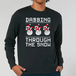 Dabbing Through The Snow | Vintage Rocker Sweatshirt