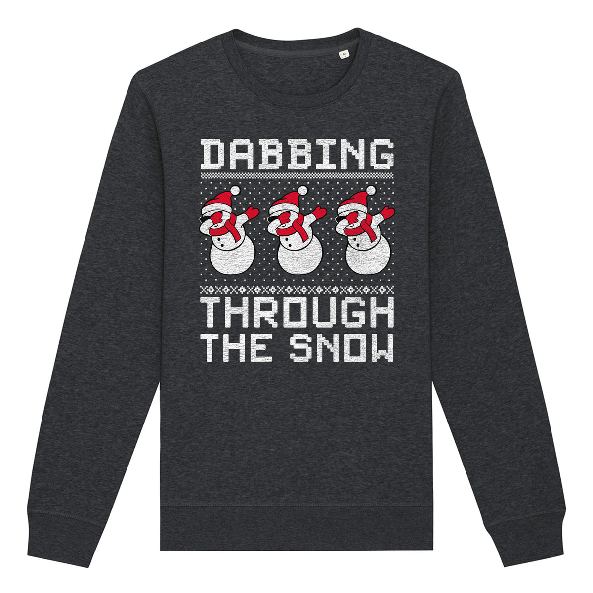 Dabbing Through The Snow | Vintage Rocker Sweatshirt