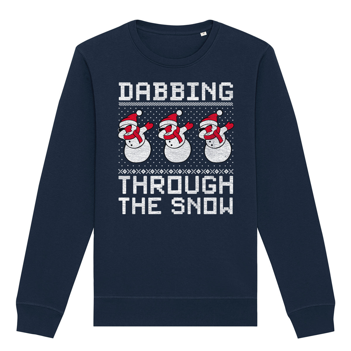Dabbing Through The Snow | Vintage Rocker Sweatshirt