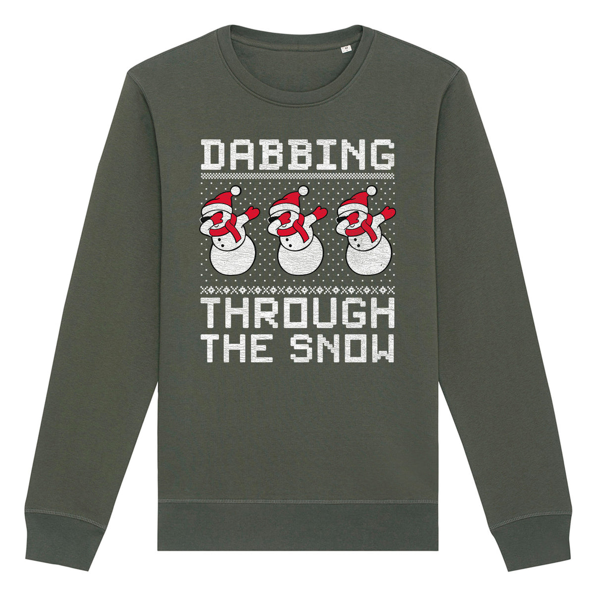 Dabbing Through The Snow | Vintage Rocker Sweatshirt