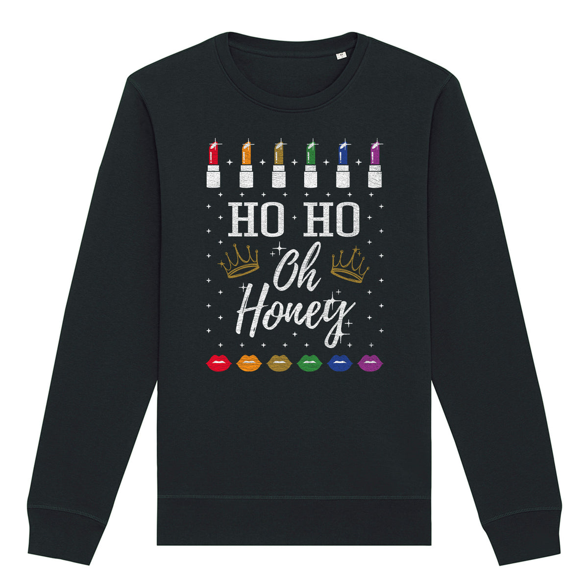 HO HO Ohh Honey | Vintage Rocker Sweatshirt