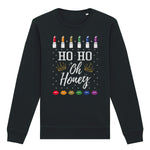 HO HO Ohh Honey | Vintage Rocker Sweatshirt