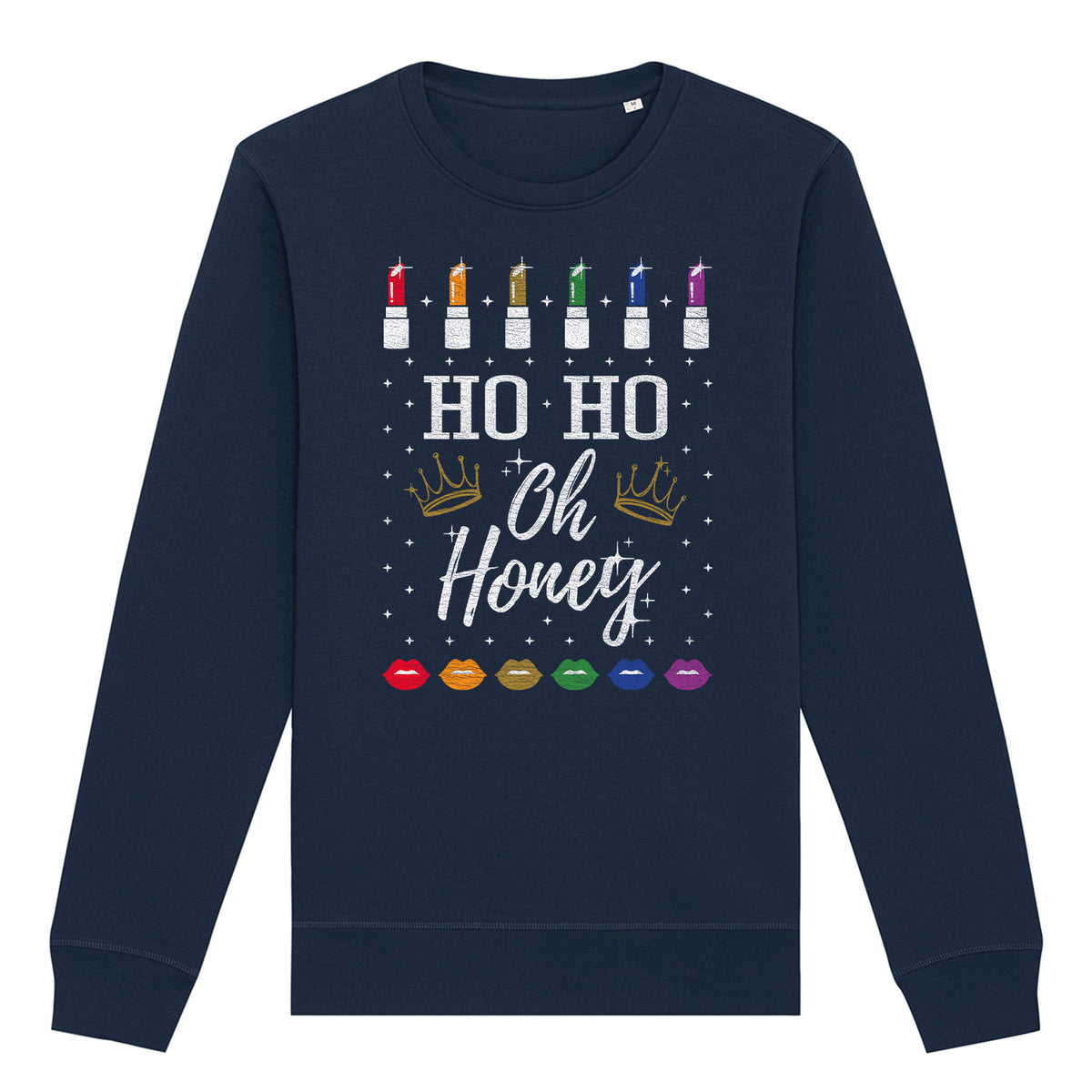 HO HO Ohh Honey | Vintage Rocker Sweatshirt