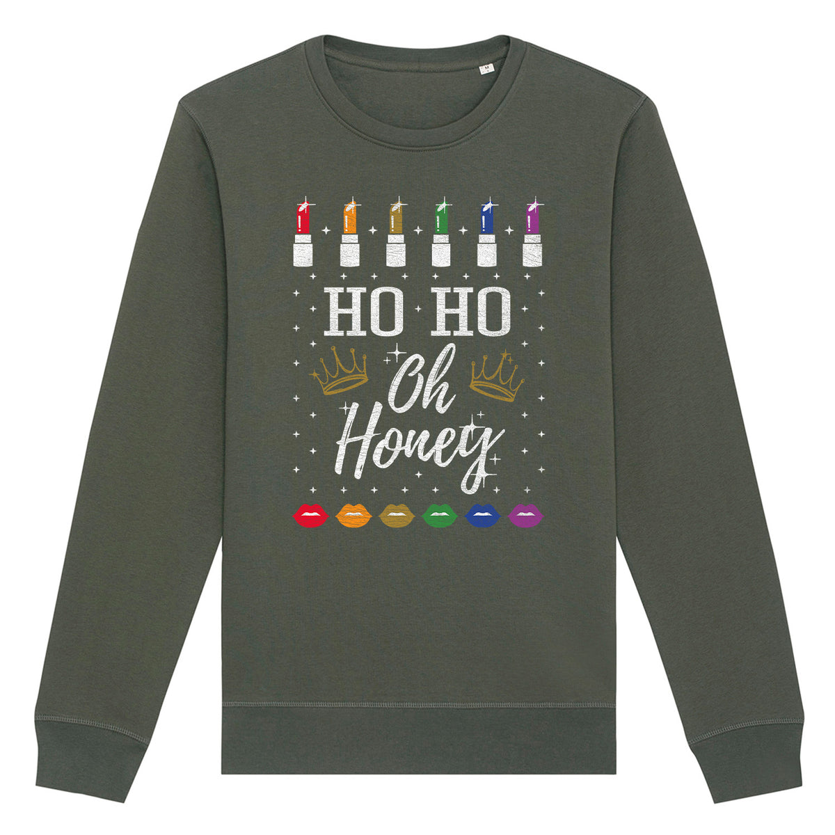 HO HO Ohh Honey | Vintage Rocker Sweatshirt