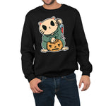 Lucky Cat | Unisex Adult Sweatshirt | Premium Halloween Clothing