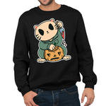 Lucky Cat | Unisex Adult Sweatshirt | Premium Halloween Clothing