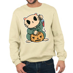 Lucky Cat | Unisex Adult Sweatshirt | Premium Halloween Clothing