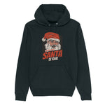 Santa Is Real | Vintage Rocker Hoodie