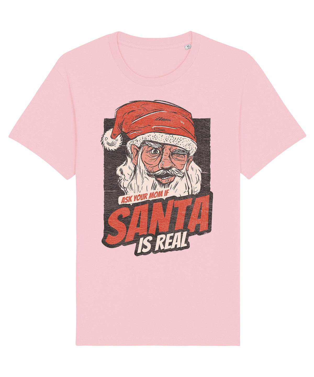 Santa Is Real | Vintage Christmas Rocker T-Shirt Chroma Clothing