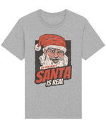 Santa Is Real | Vintage Christmas Rocker T-Shirt Chroma Clothing