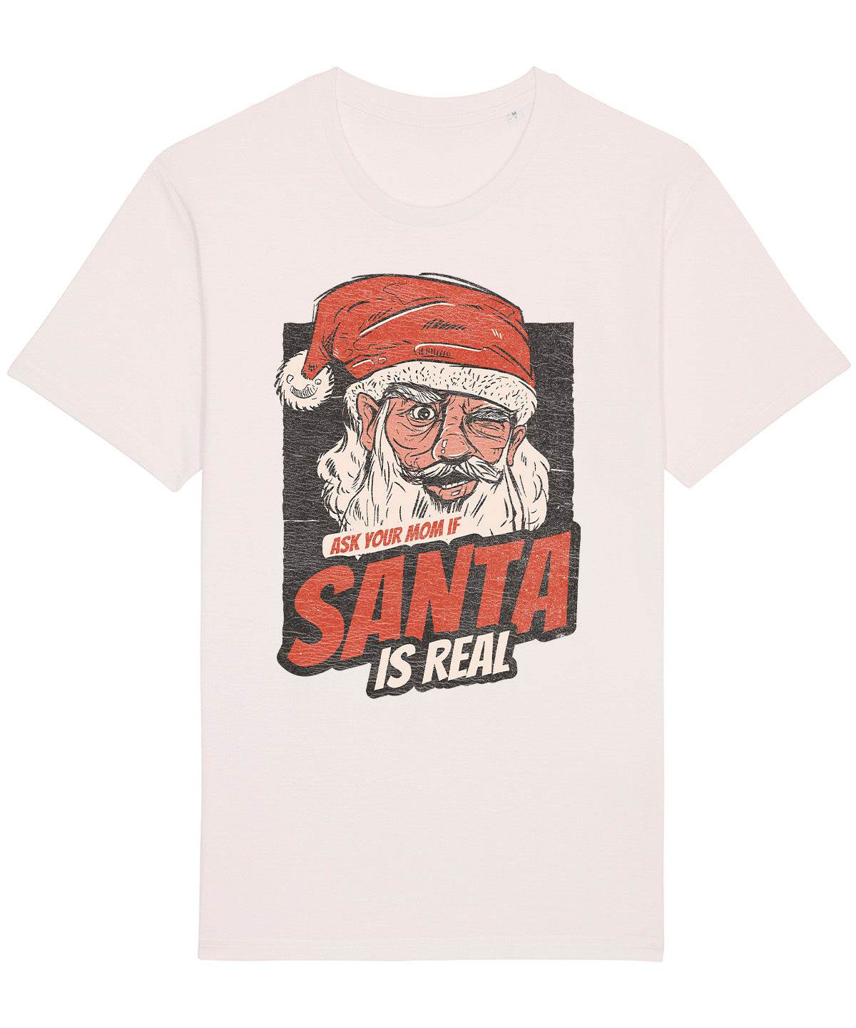 Santa Is Real | Vintage Christmas Rocker T-Shirt Chroma Clothing
