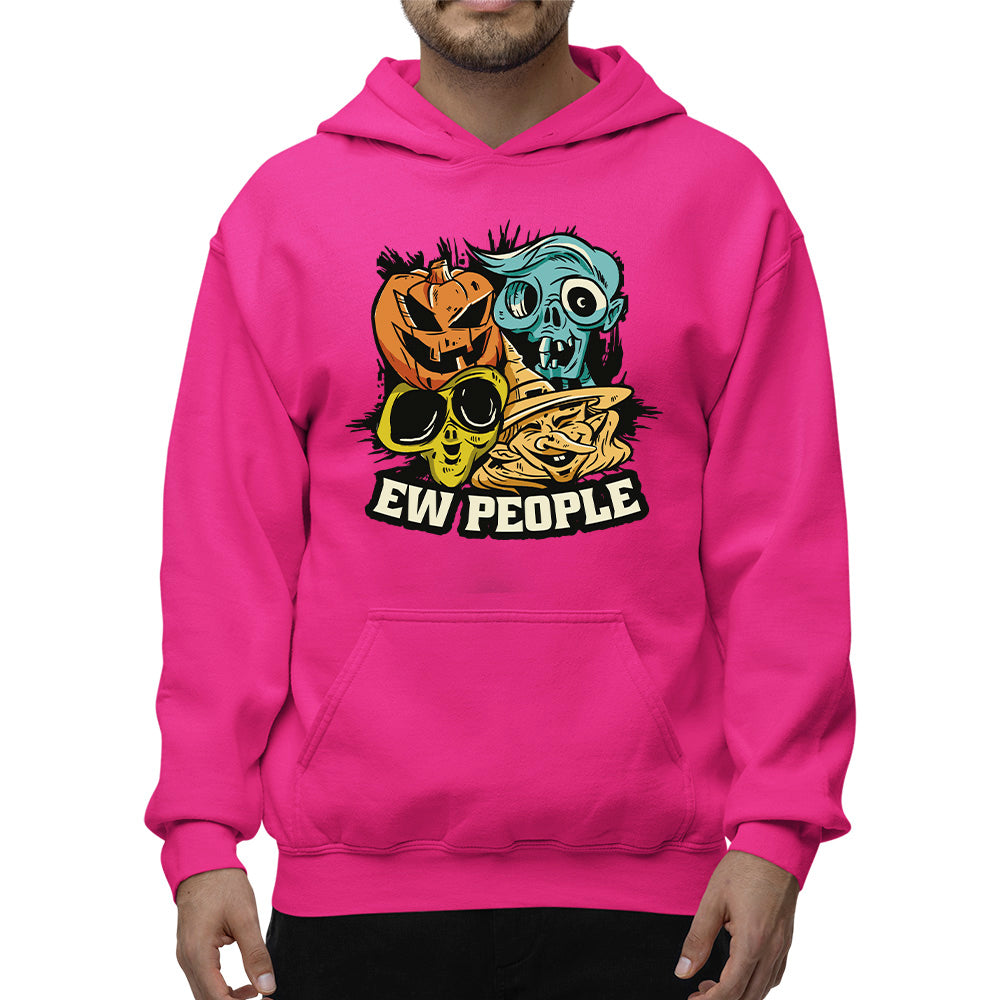 Ew People Unisex Adult Pullover Hoodie | Premium Halloween Clothing