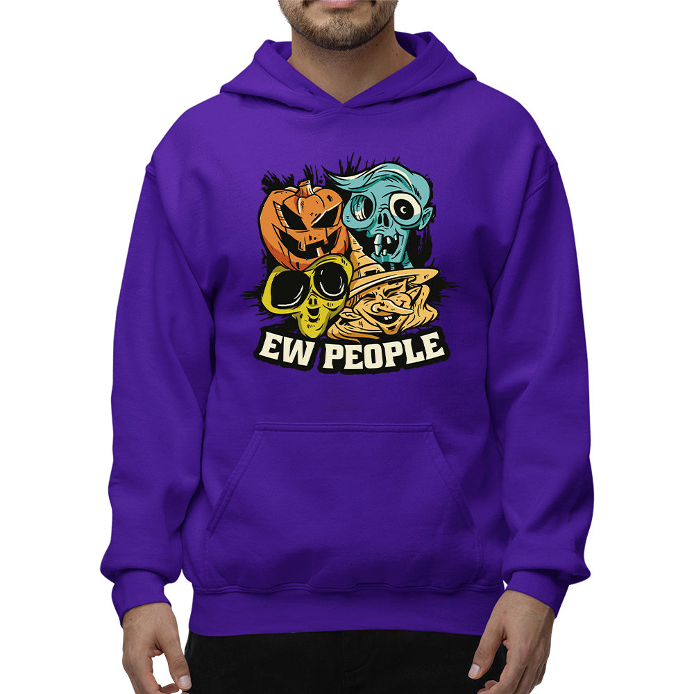 Ew People Unisex Adult Pullover Hoodie | Premium Halloween Clothing