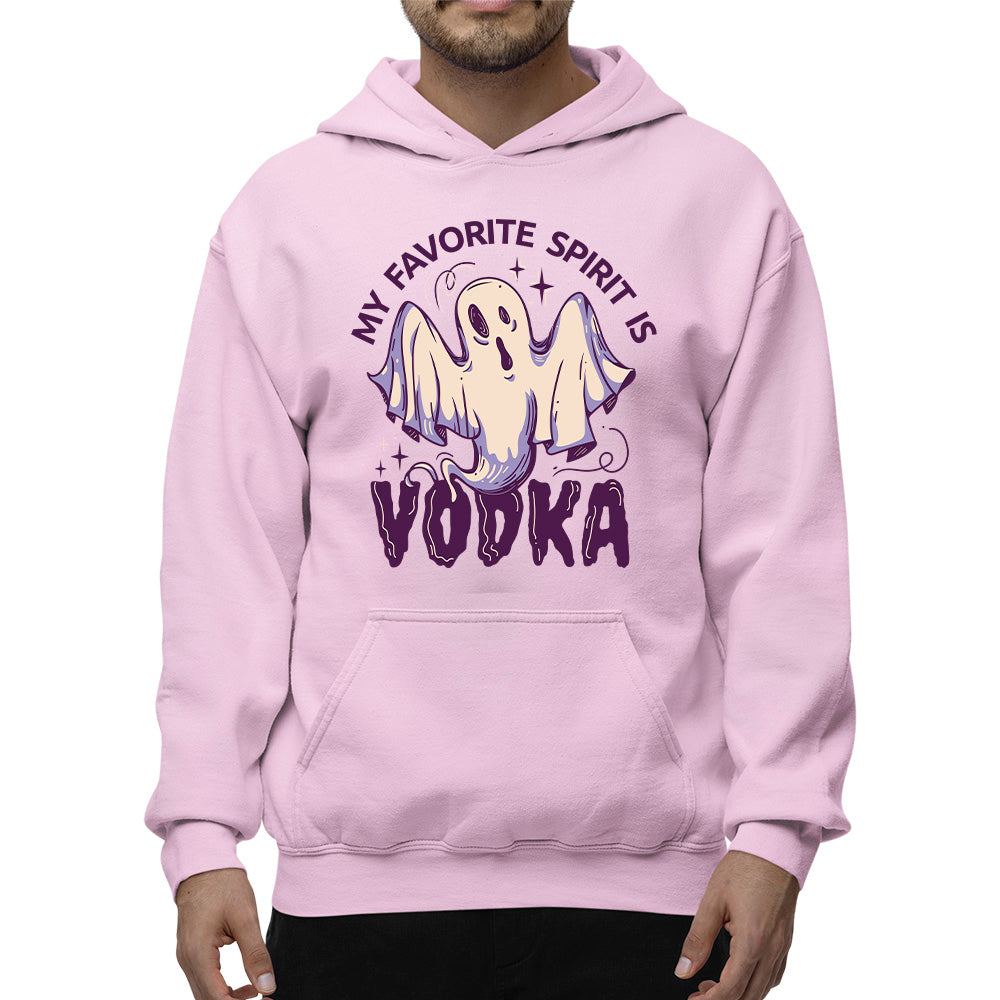 My Favourite Spirit Is Vodka Adult Pullover Hoodie | Premium Halloween Clothing