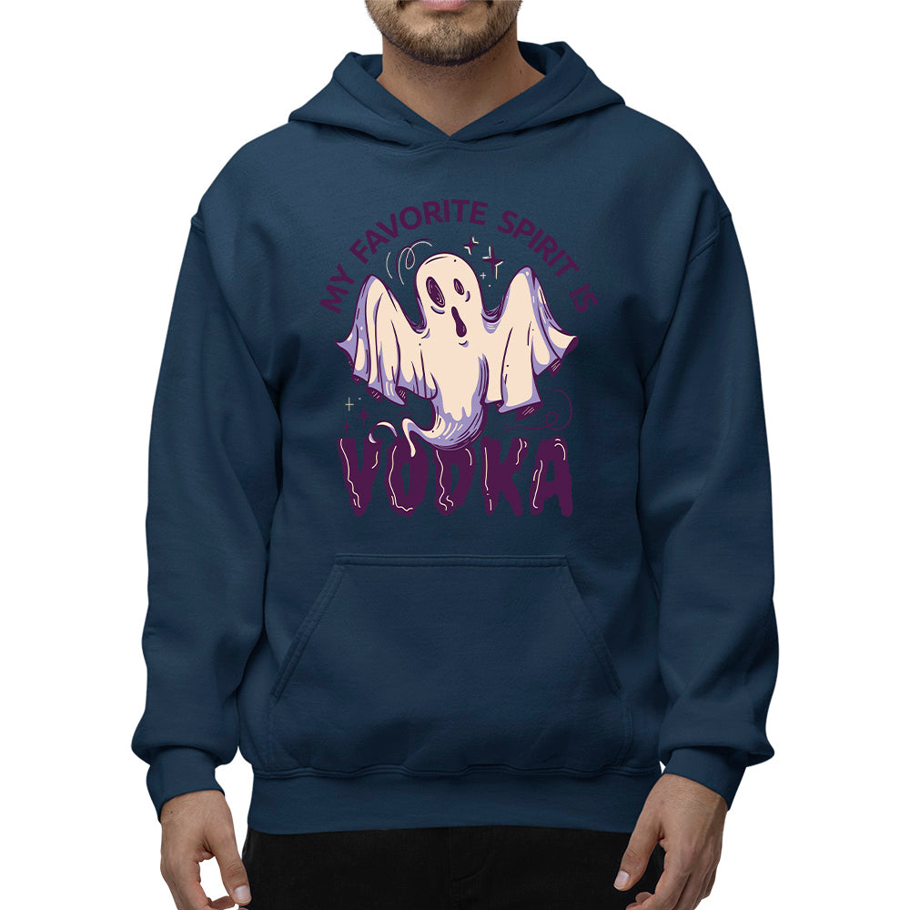 My Favourite Spirit Is Vodka Adult Pullover Hoodie | Premium Halloween Clothing