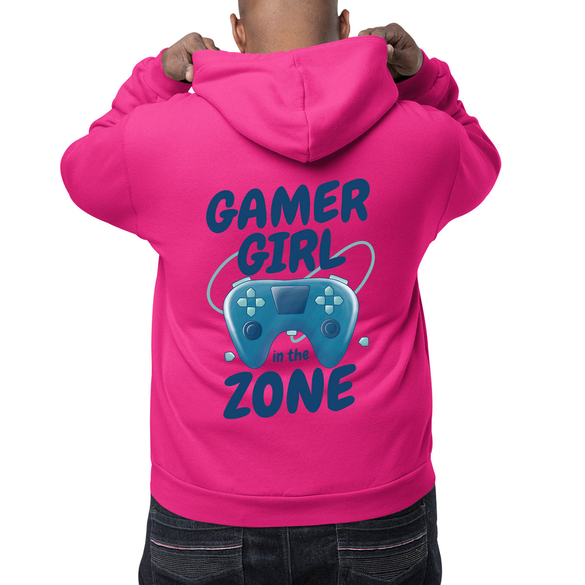 Gamer Girl Zone Unisex Adult Hoodie