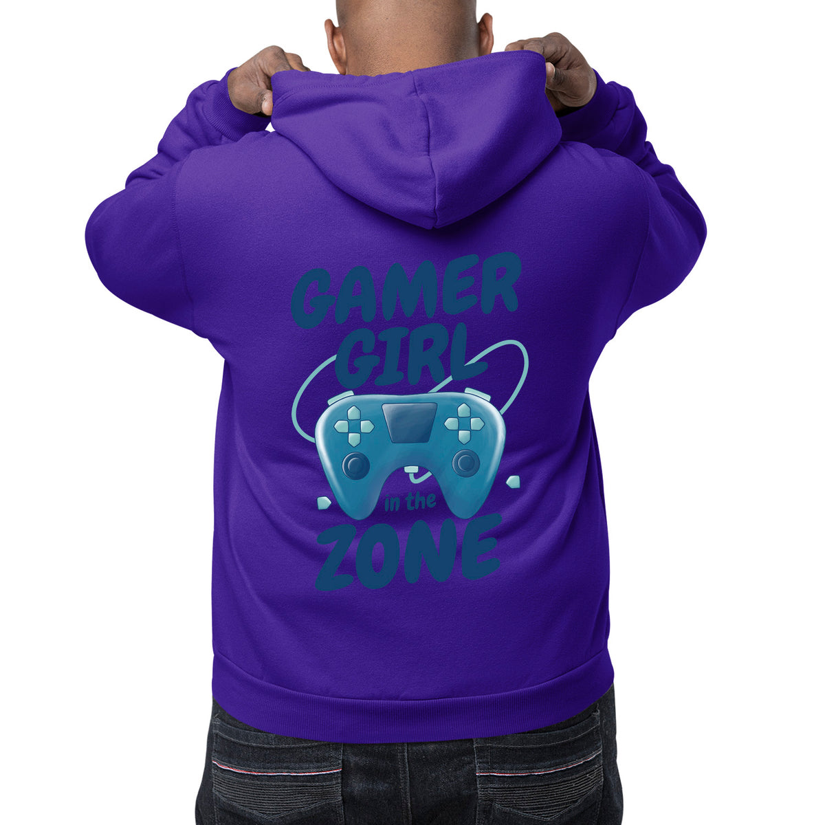 Gamer Girl Zone Unisex Adult Hoodie