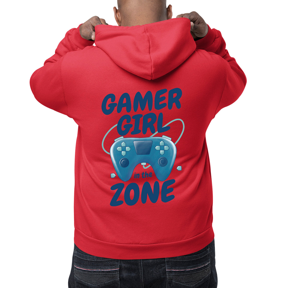 Gamer Girl Zone Unisex Adult Hoodie