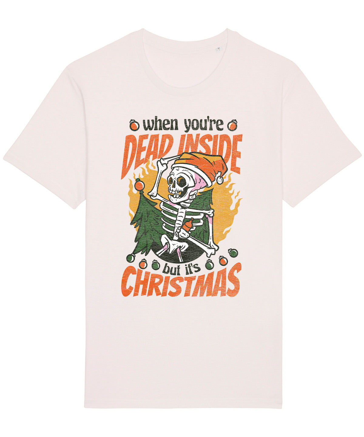 Dead Inside Christmas | Vintage Christmas Rocker T-Shirt Chroma Clothing