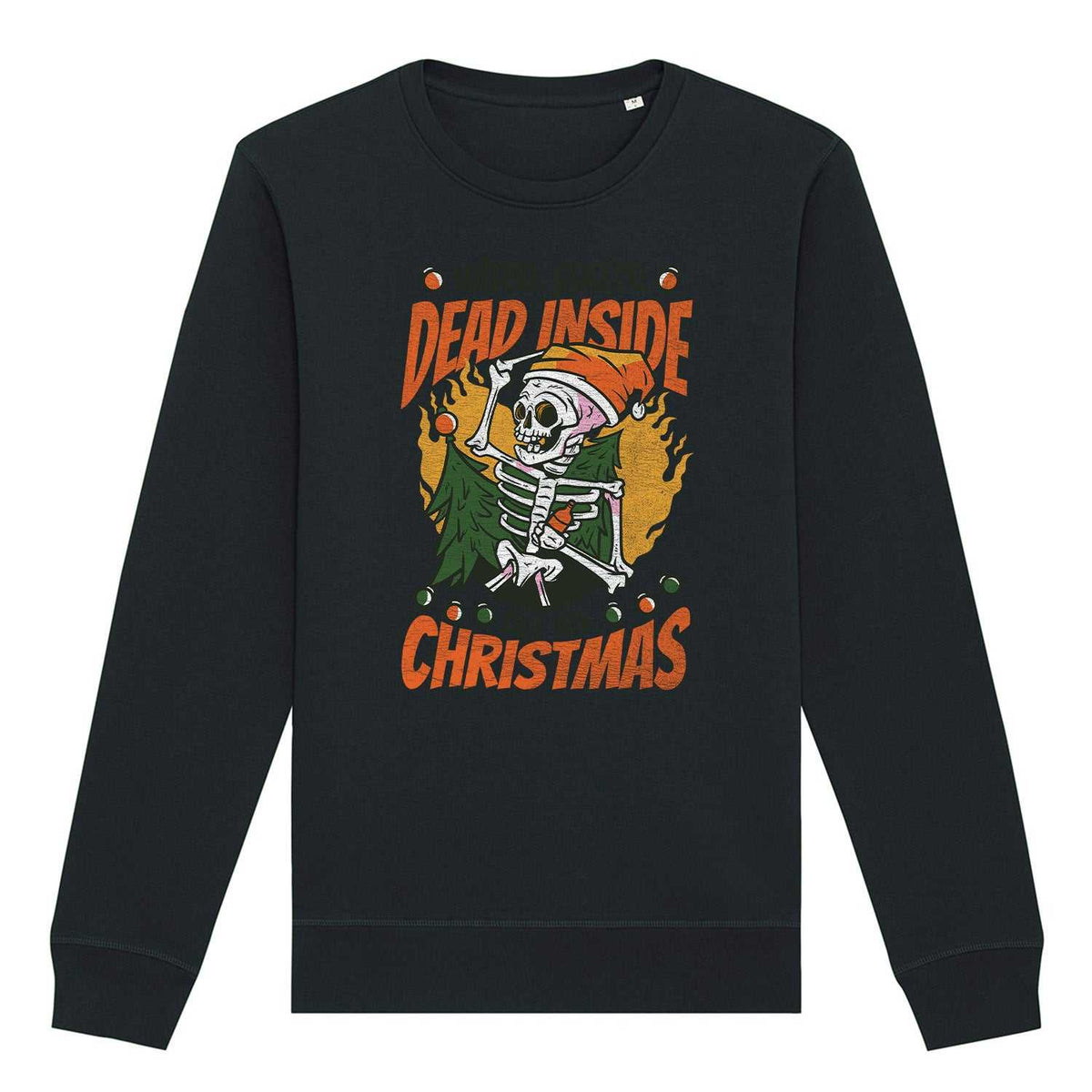 Dead Inside Christmas | Vintage Rocker Sweatshirt Chroma Clothing