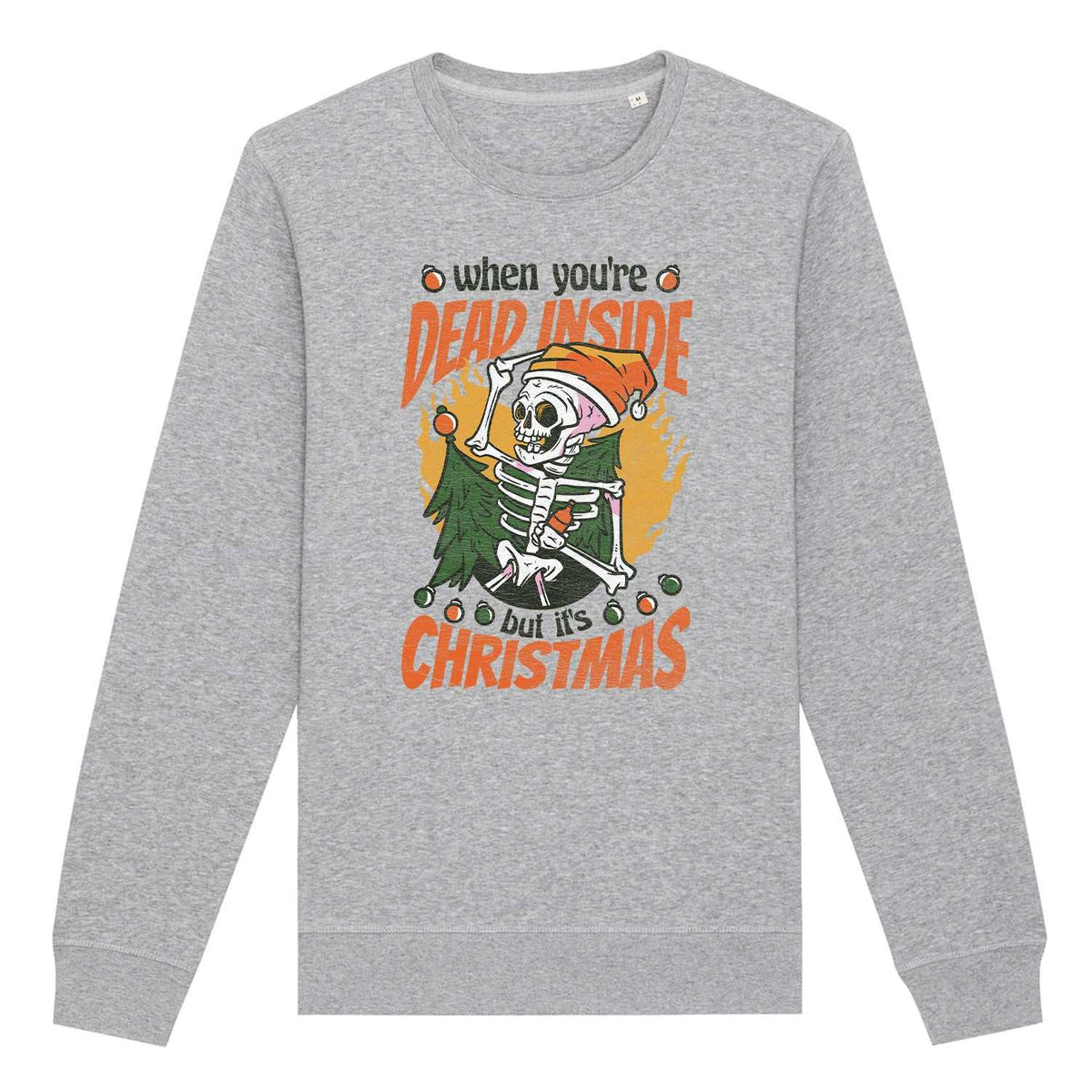 Dead Inside Christmas | Vintage Rocker Sweatshirt Chroma Clothing