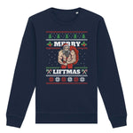 Merry Liftmas | Vintage Rocker Sweatshirt Chroma Clothing